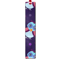 Owl-pattern-background Large Book Marks by Simbadda