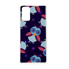 Owl-pattern-background Samsung Galaxy Note 20 Tpu Uv Case by Simbadda