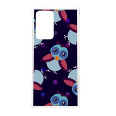 Owl-pattern-background Samsung Galaxy Note 20 Ultra Tpu Uv Case by Simbadda