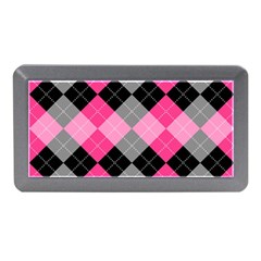 Seamless-argyle-pattern Memory Card Reader (mini) by Simbadda