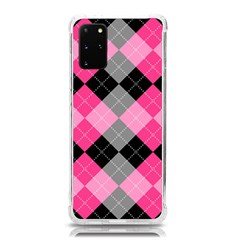 Seamless-argyle-pattern Samsung Galaxy S20plus 6 7 Inch Tpu Uv Case by Simbadda