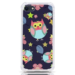 Owl-stars-pattern-background Iphone Se by Simbadda