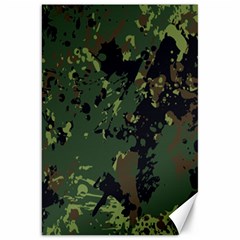 Military-background-grunge---- Canvas 20  X 30  by Simbadda