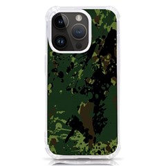 Military-background-grunge---- Iphone 14 Pro Tpu Uv Print Case by Simbadda