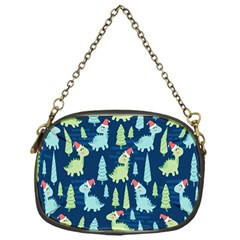 Cute-dinosaurs-animal-seamless-pattern-doodle-dino-winter-theme Chain Purse (one Side) by Simbadda