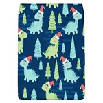 Cute-dinosaurs-animal-seamless-pattern-doodle-dino-winter-theme Removable Flap Cover (L) Front