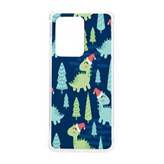 Cute-dinosaurs-animal-seamless-pattern-doodle-dino-winter-theme Samsung Galaxy S20 Ultra 6 9 Inch Tpu Uv Case