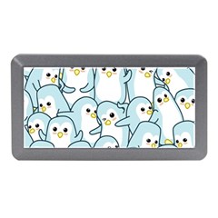 Penguins-pattern Memory Card Reader (mini) by Simbadda