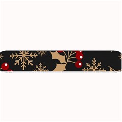 Christmas-pattern-with-snowflakes-berries Small Bar Mat