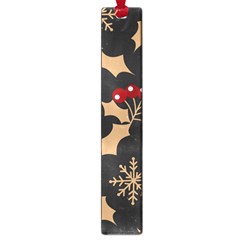 Christmas-pattern-with-snowflakes-berries Large Book Marks