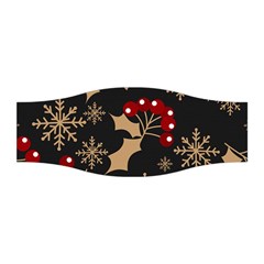 Christmas-pattern-with-snowflakes-berries Stretchable Headband