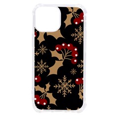 Christmas-pattern-with-snowflakes-berries Iphone 13 Mini Tpu Uv Print Case