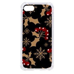 Christmas-pattern-with-snowflakes-berries Iphone Se