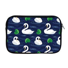 Swan-pattern-elegant-design Apple Macbook Pro 17  Zipper Case by Simbadda