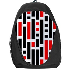 Background Geometric Pattern Backpack Bag by Grandong