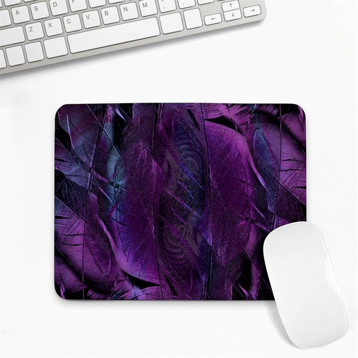 Feather Pattern Texture Form Small Mousepad