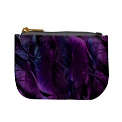 Feather Pattern Texture Form Mini Coin Purse by Grandong