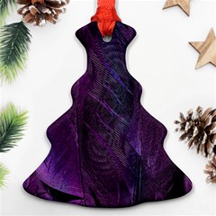 Feather Pattern Texture Form Ornament (christmas Tree)  by Grandong