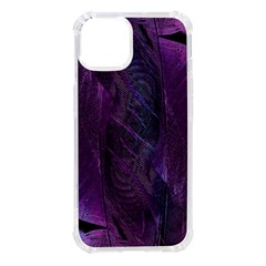 Feather Pattern Texture Form Iphone 14 Tpu Uv Print Case