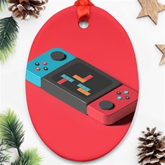 Gaming Console Video Ornament (oval) by Grandong