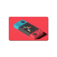 Gaming Console Video Magnet (name Card) by Grandong