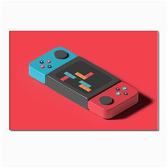 Gaming Console Video Postcards 5  X 7  (pkg Of 10) by Grandong