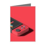 Gaming Console Video Mini Greeting Card Left