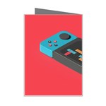 Gaming Console Video Mini Greeting Card Right