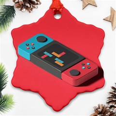 Gaming Console Video Ornament (snowflake) by Grandong