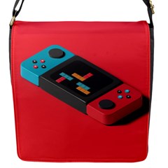 Gaming Console Video Flap Closure Messenger Bag (s) by Grandong