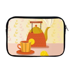 Tea Pot Cup Drawing Apple MacBook Pro 17  Zipper Case