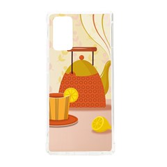 Tea Pot Cup Drawing Samsung Galaxy Note 20 TPU UV Case