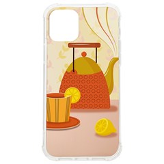 Tea Pot Cup Drawing iPhone 12/12 Pro TPU UV Print Case