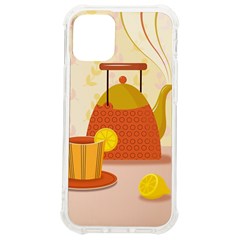 Tea Pot Cup Drawing iPhone 12 mini TPU UV Print Case	