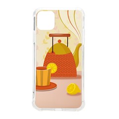 Tea Pot Cup Drawing iPhone 11 Pro Max 6.5 Inch TPU UV Print Case