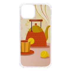 Tea Pot Cup Drawing iPhone 13 TPU UV Print Case