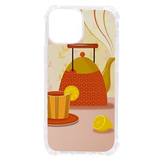 Tea Pot Cup Drawing iPhone 13 mini TPU UV Print Case