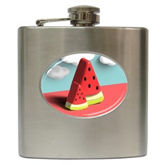 Strawberries Fruit Hip Flask (6 Oz) by Grandong