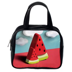 Strawberries Fruit Classic Handbag (one Side) by Grandong