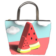 Strawberries Fruit Bucket Bag by Grandong