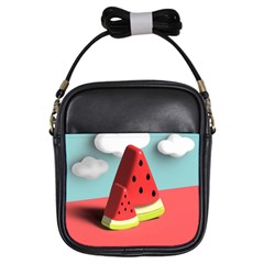 Strawberries Fruit Girls Sling Bag by Grandong