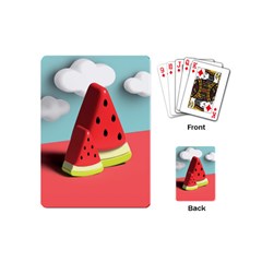 Strawberries Fruit Playing Cards Single Design (mini) by Grandong