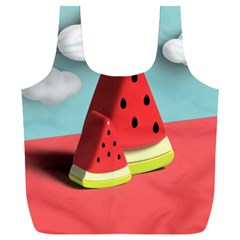 Strawberries Fruit Full Print Recycle Bag (xxxl) by Grandong