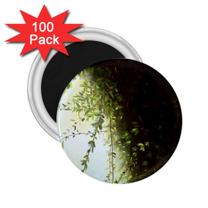 Branch Plant Shrub Green Natural 2.25  Magnets (100 pack) 