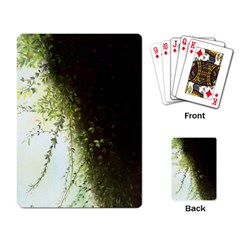 Branch Plant Shrub Green Natural Playing Cards Single Design (rectangle) by Grandong