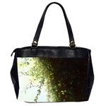 Branch Plant Shrub Green Natural Oversize Office Handbag (2 Sides) Back