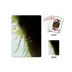 Branch Plant Shrub Green Natural Playing Cards Single Design (mini)