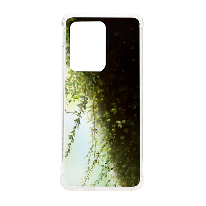 Branch Plant Shrub Green Natural Samsung Galaxy S20 Ultra 6.9 Inch TPU UV Case