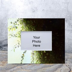 Branch Plant Shrub Green Natural White Tabletop Photo Frame 4 x6 