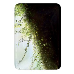 Branch Plant Shrub Green Natural Rectangular Glass Fridge Magnet (4 Pack) by Grandong